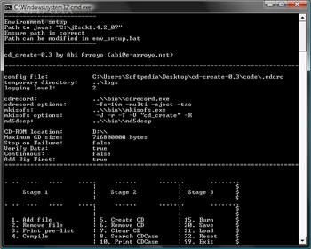 cd_create screenshot