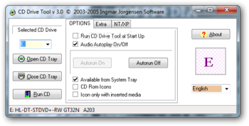 CD DRIVE TOOL screenshot 2