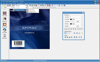 CD & DVD Box Labeler Pro (formely CD Box Labeler Pro) screenshot 4
