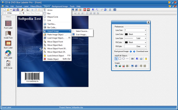 CD & DVD Box Labeler Pro (formely CD Box Labeler Pro) screenshot 6