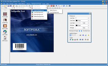 CD & DVD Box Labeler Pro (formely CD Box Labeler Pro) screenshot 7