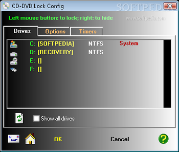 CD-DVD Lock screenshot
