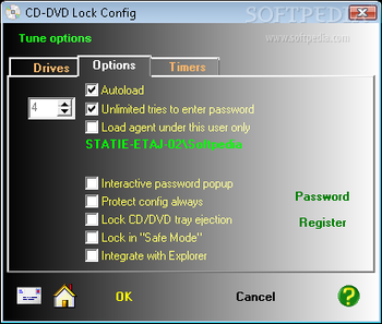CD-DVD Lock screenshot 3