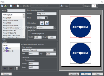 CD Label Designer screenshot 9
