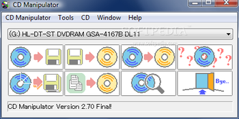 CD Manipulator screenshot