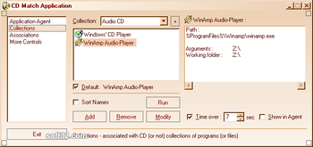 CD Match Application screenshot 2