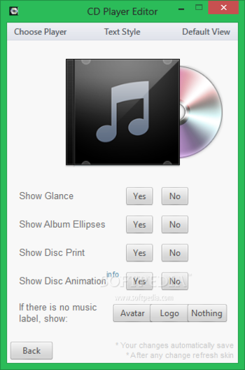 CD Player screenshot 2
