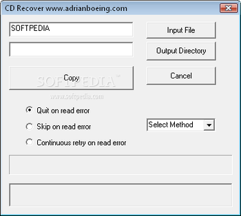 CD Recover screenshot