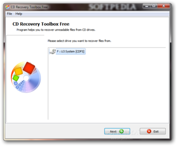 CD Recovery Toolbox Free screenshot