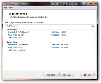 CD Recovery Toolbox Free screenshot 2