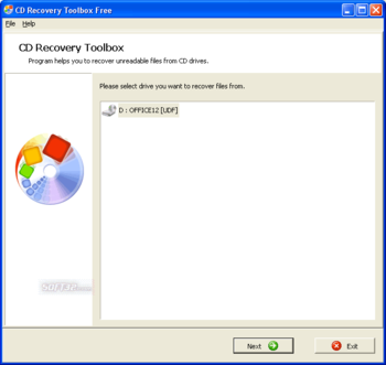 CD Recovery Toolbox Free screenshot 3