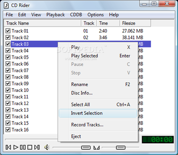 CD Rider screenshot 2