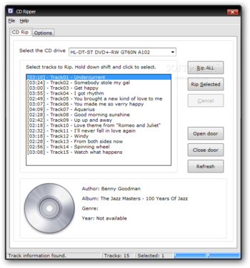 CD Ripper screenshot