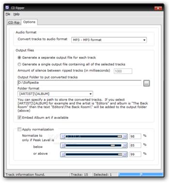 CD Ripper screenshot 2