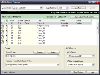 CD Ripper Freeware screenshot