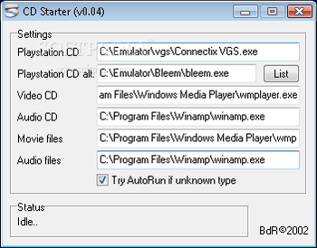 CD Starter screenshot