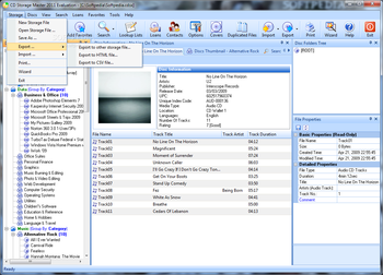 CD Storage Master 2011 screenshot 3