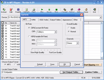 CD to MP3 Ripper screenshot 3