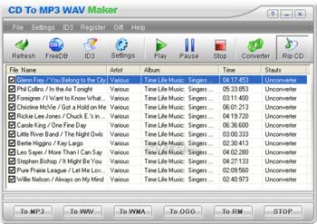 CD To MP3 WAV Maker screenshot 2