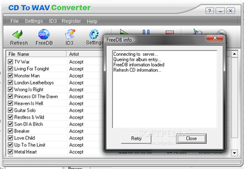 CD To WAV Converter screenshot 2