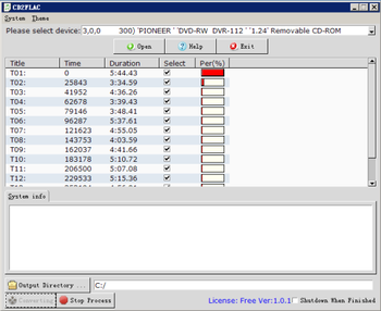 CD2FLAC screenshot