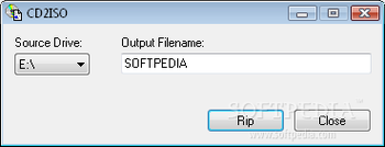 CD2ISO screenshot