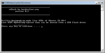 cd2usb screenshot