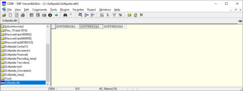 CDBF - DBF Viewer&Editor screenshot