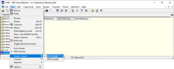CDBF - DBF Viewer&Editor screenshot 4