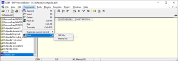 CDBF - DBF Viewer&Editor screenshot 6