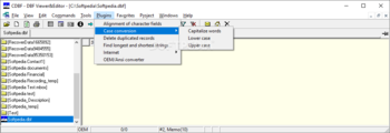 CDBF - DBF Viewer&Editor screenshot 9
