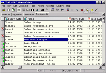 CDBF for Windows screenshot 2
