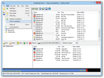 CDBurnerXP screenshot 4