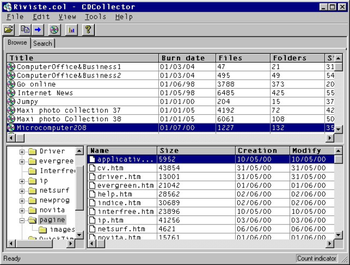 CDCollector screenshot 2
