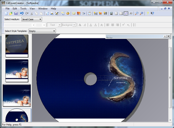 CdCoverCreator screenshot