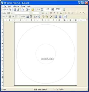 CD/DVD Cover Builder screenshot 2