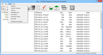 CD/DVD Diagnostic screenshot 3