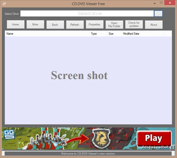 CD.DVD Viewer screenshot