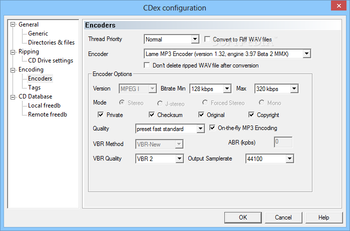 CDex screenshot 11