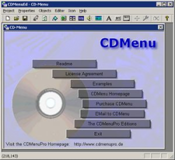 CDMenu screenshot 2