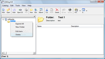 CDOrg screenshot