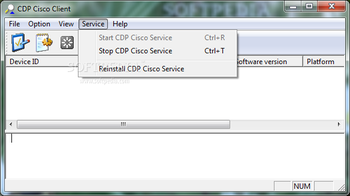 CDP Cisco Client screenshot