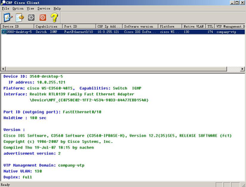 CDP Cisco Client screenshot 4
