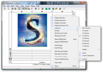 cdrLabel screenshot 2
