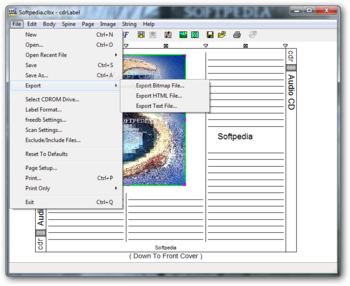 cdrLabel screenshot 3