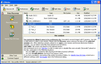 CDRoller screenshot