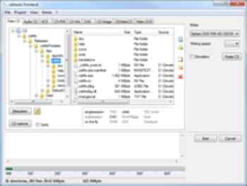 Cdrtfe Portable screenshot