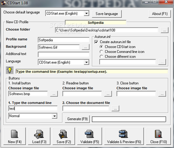 CDStart screenshot