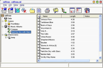cdTree screenshot