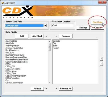 CDXZipStream screenshot 2